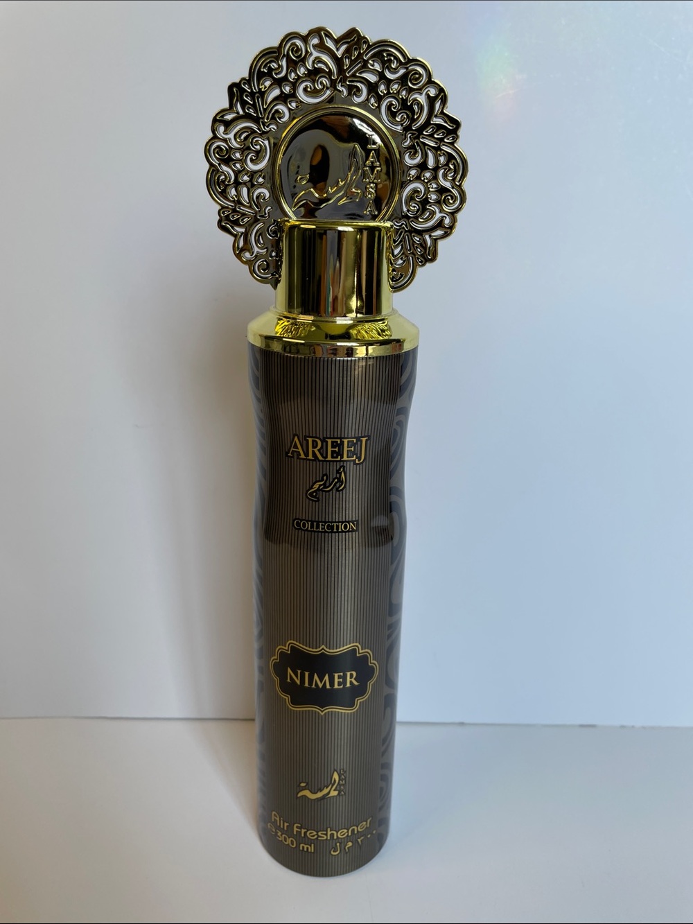 NWT Areej Collection Nimer Gold & Black Air Freshener.